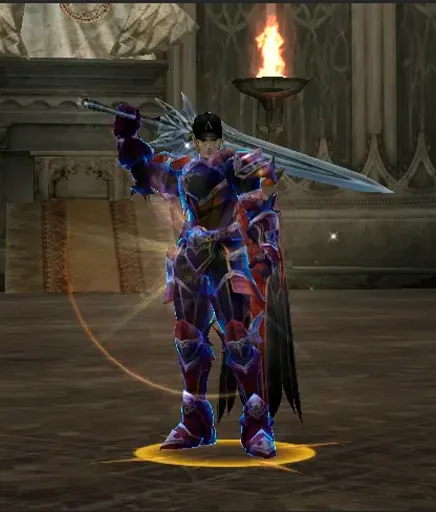 Full set +10: blue glow
