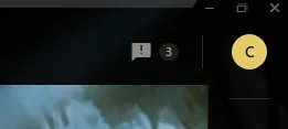 News button in grey