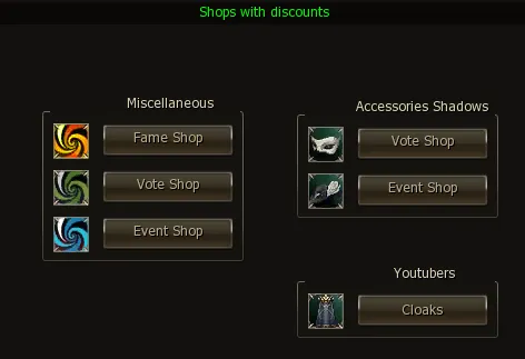 Shops con 5% de descuento para Video Makers